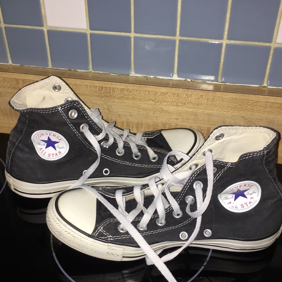 used black converse